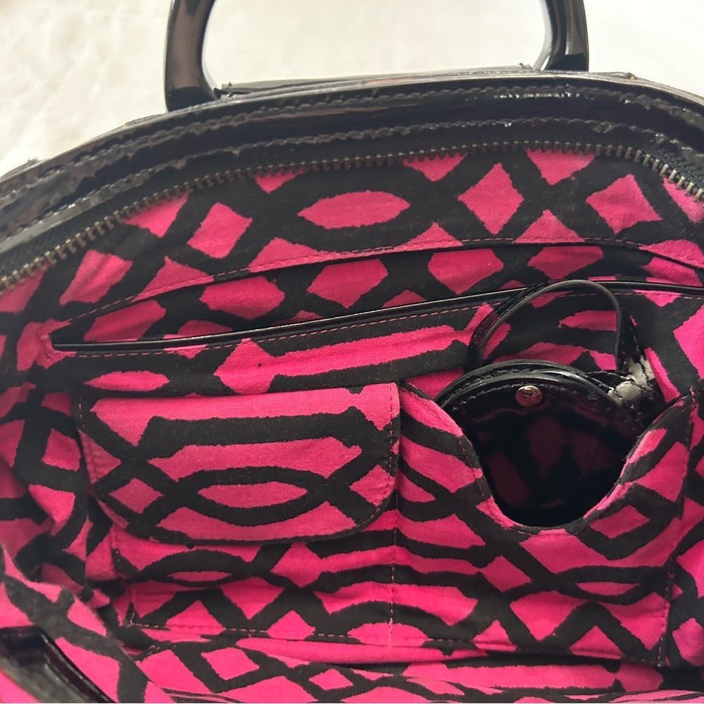 Tracy Reese Black Satchel Bag - Picture 13 of 15
